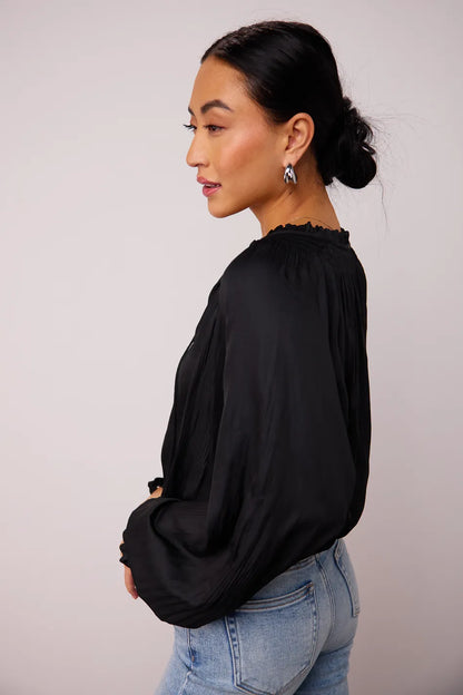 Eva Pleated Blouse - FINAL SALE