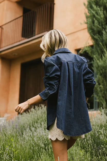 Cory Denim Button Up - FINAL SALE