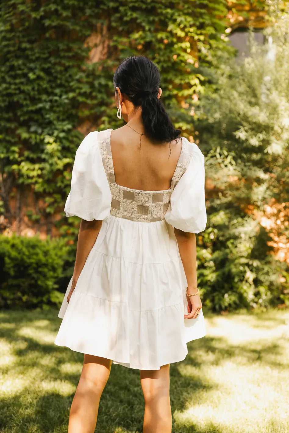 Amayra Checkered Mini Dress - FINAL SALE