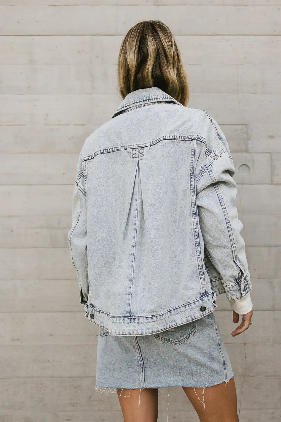 Bronwyn Jacket in Light Wash - FINAL SALE