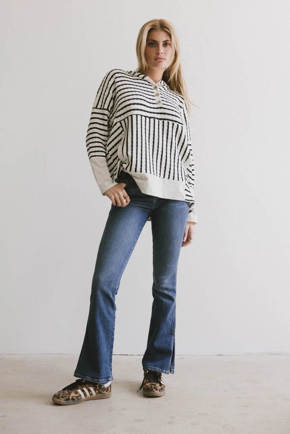 Austin Striped Hoodie - FINAL SALE