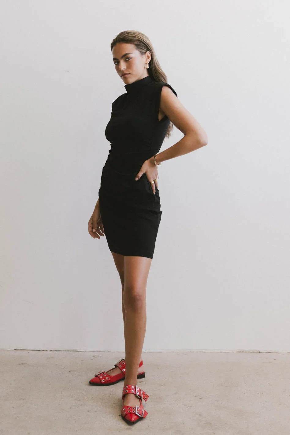 Felicity Ruched Dress - FINAL SALE