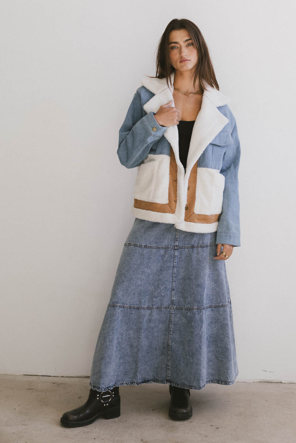 Fawn Contrast Jacket - FINAL SALE