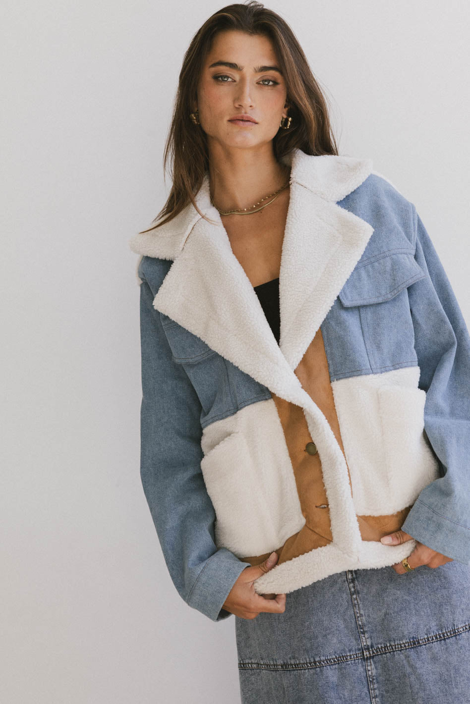 Fawn Contrast Jacket - FINAL SALE