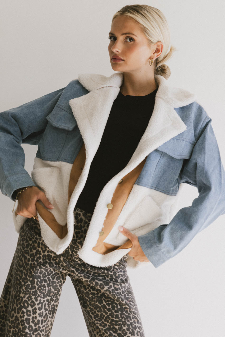 Fawn Contrast Jacket - FINAL SALE