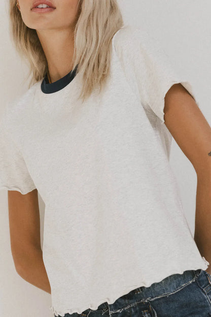 Florence Lettuce Edge Tee - FINAL SALE