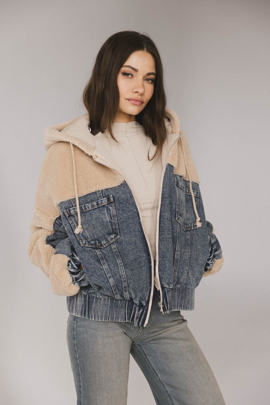 Brevin Sherpa Jacket - FINAL SALE