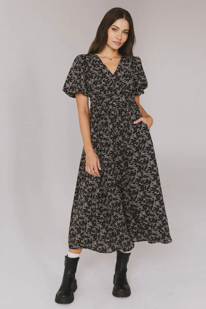 Elladine Floral Midi Dress - FINAL SALE