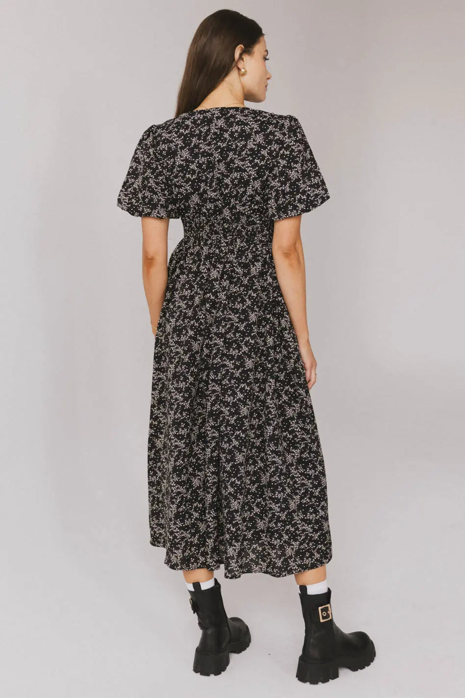Elladine Floral Midi Dress - FINAL SALE