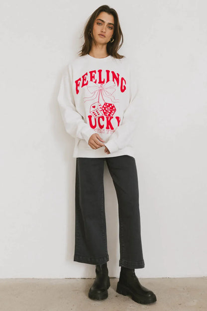Feeling Lucky Crewneck - FINAL SALE
