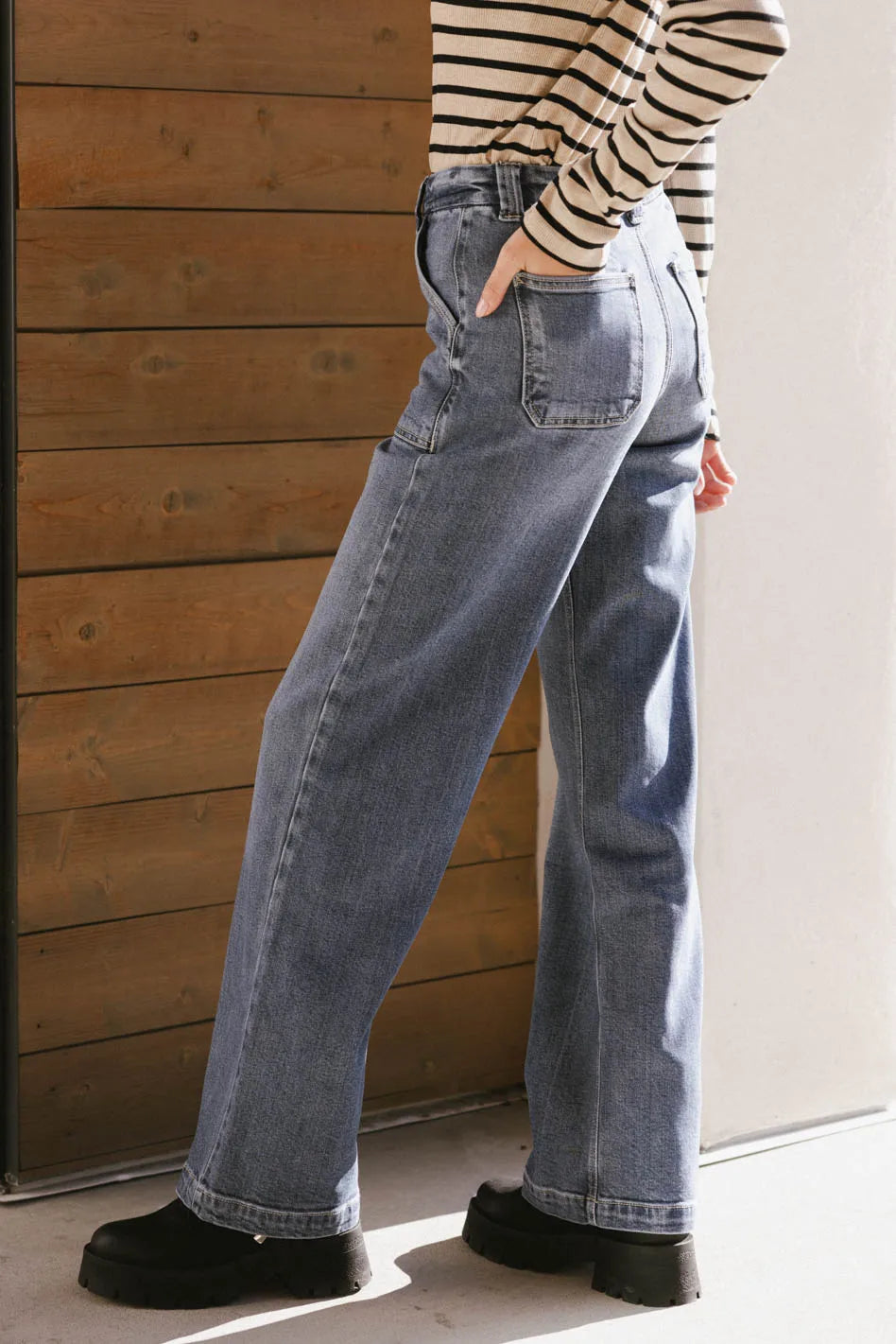 Daina Wide Leg Jeans - FINAL SALE