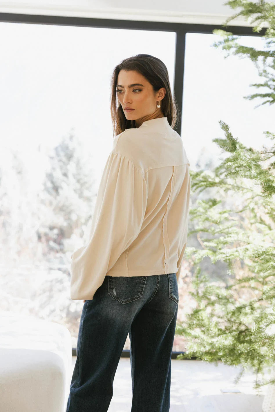 Carsyn Sweater in Cream - FINAL SALE