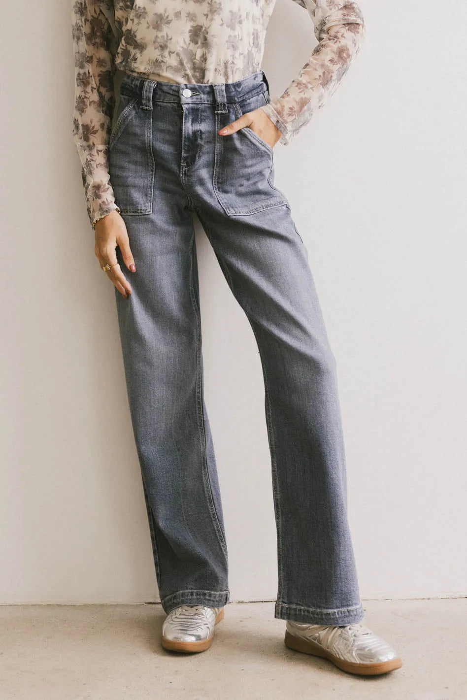 Daina Wide Leg Jeans - FINAL SALE