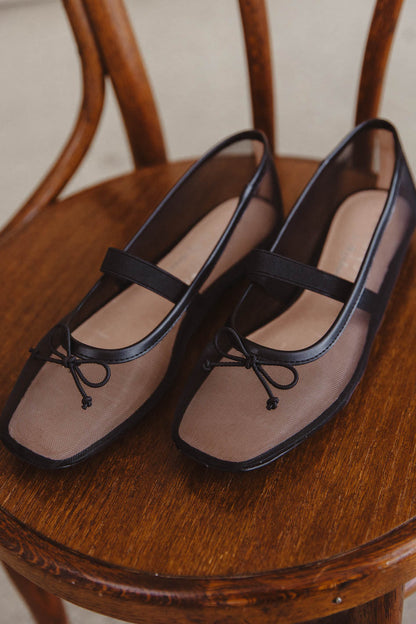 Coconuts by Matisse Bronx Ballet Flats in Black - FINAL SALE