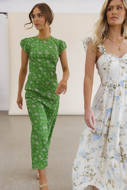 Celeste Floral Maxi Dress - FINAL SALE
