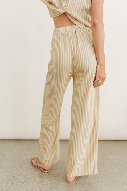 Alix Striped Wide Leg Pants - FINAL SALE