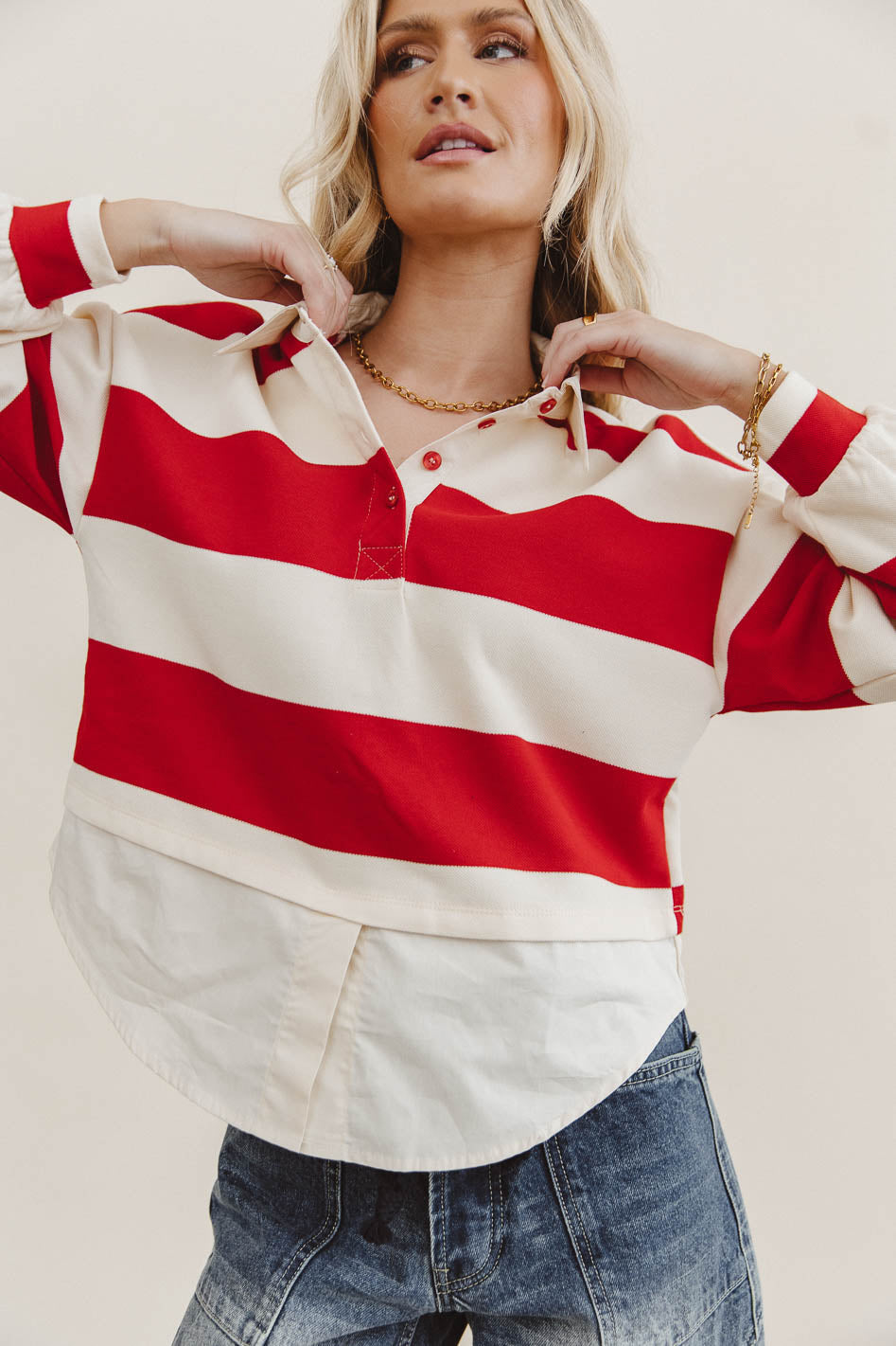 Decklyn Layered Top - FINAL SALE