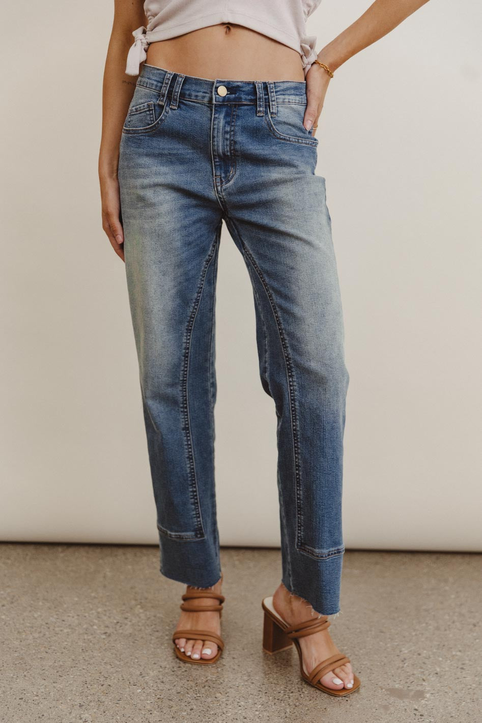 Drake Panelled Jeans - FINAL SALE