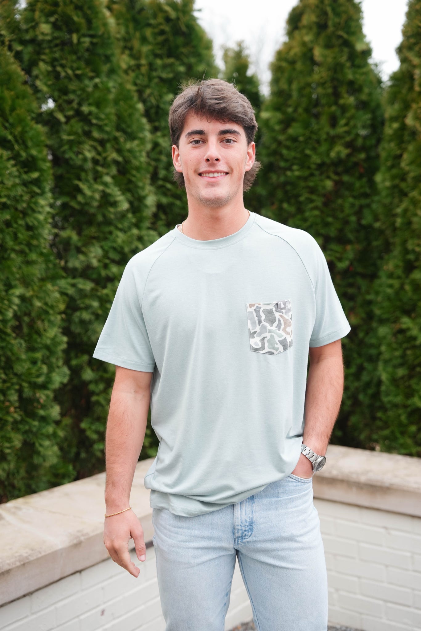 Local Boy Heather Blend Crew Shirt