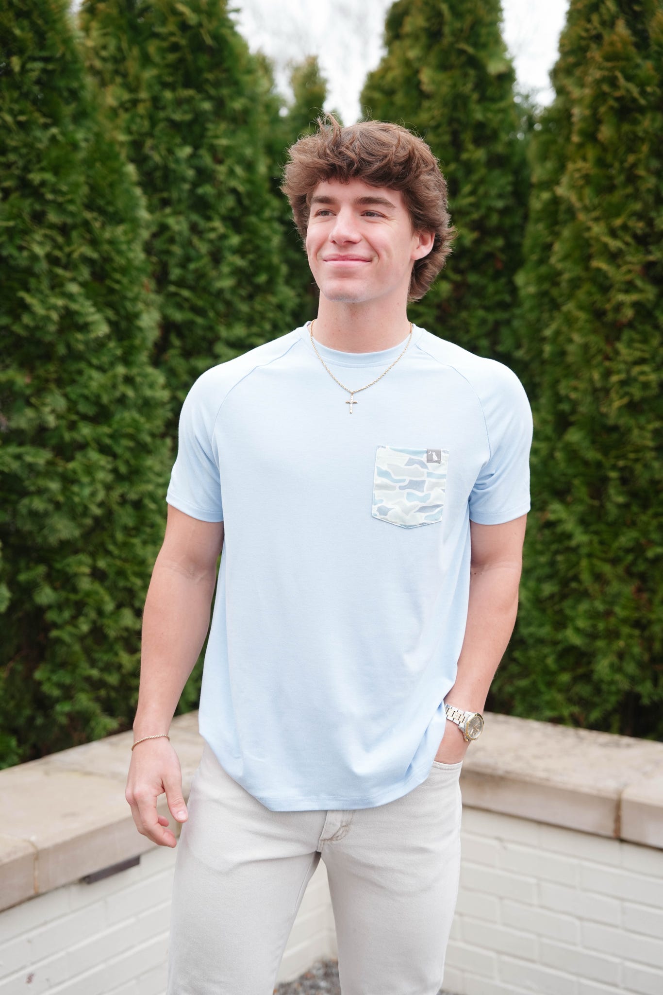 Local Boy Heather Blend Crew Shirt