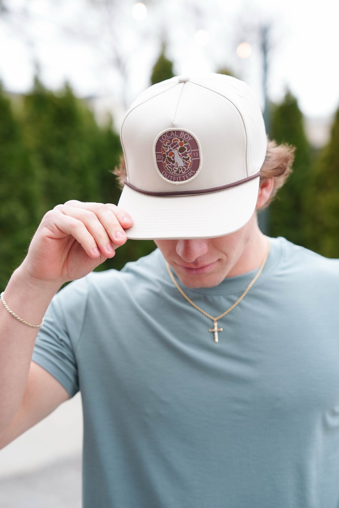 Local Boy Patch Rope Hats