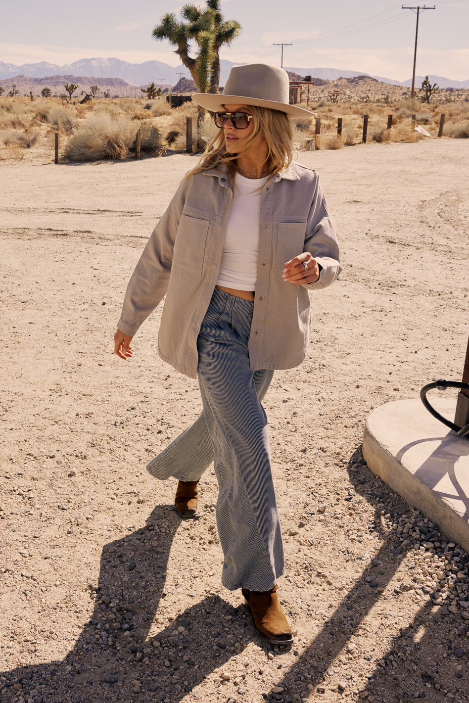 Imani Oversized Denim Jacket - FINAL SALE