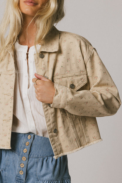 Dakota Floral Denim Jacket - FINAL SALE