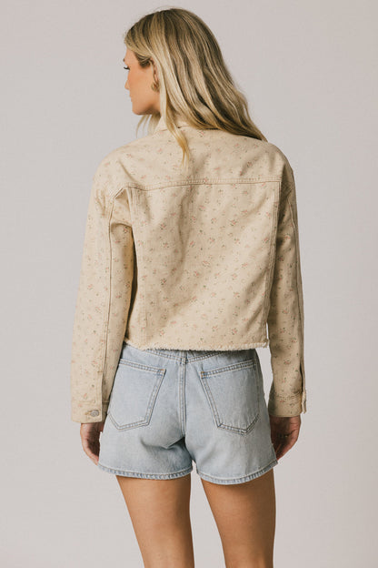 Dakota Floral Denim Jacket - FINAL SALE