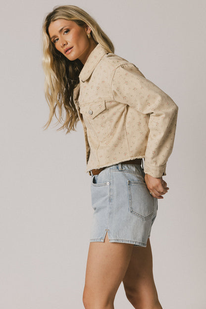Dakota Floral Denim Jacket - FINAL SALE