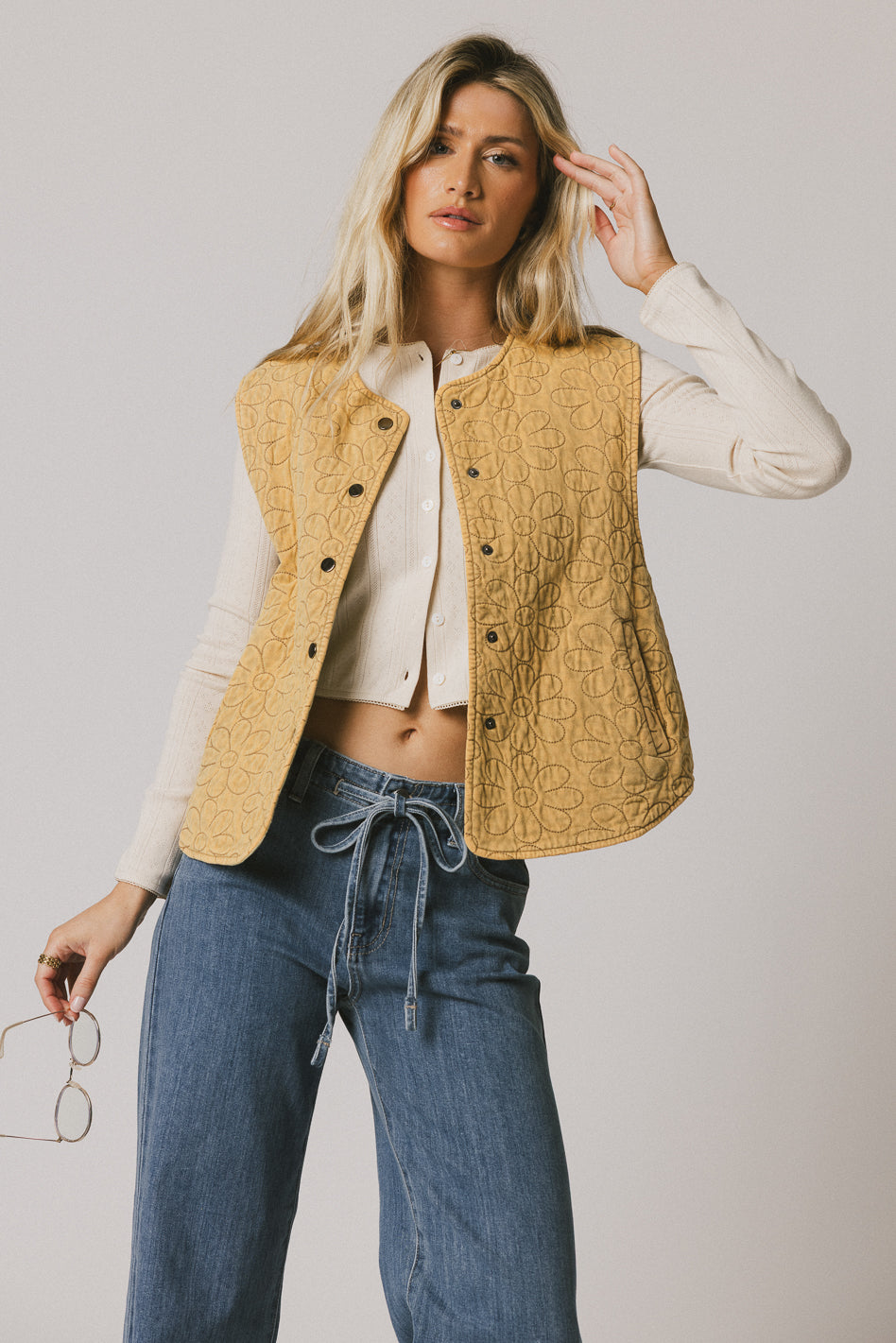 Berlin Knit Cardigan in Ivory - FINAL SALE