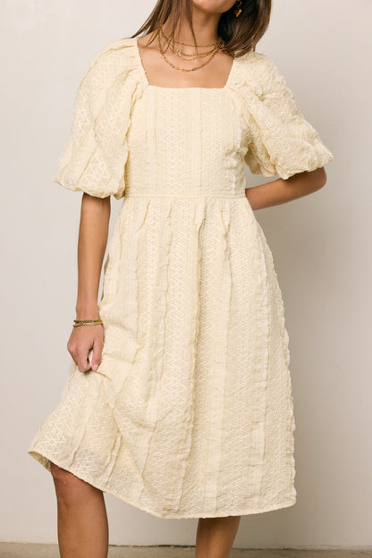 Gillie Textured Mini Dress - FINAL SALE