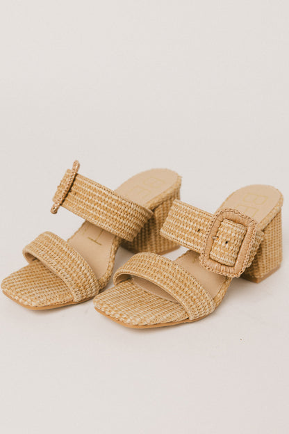 Corey Raffia Heel - FINAL SALE