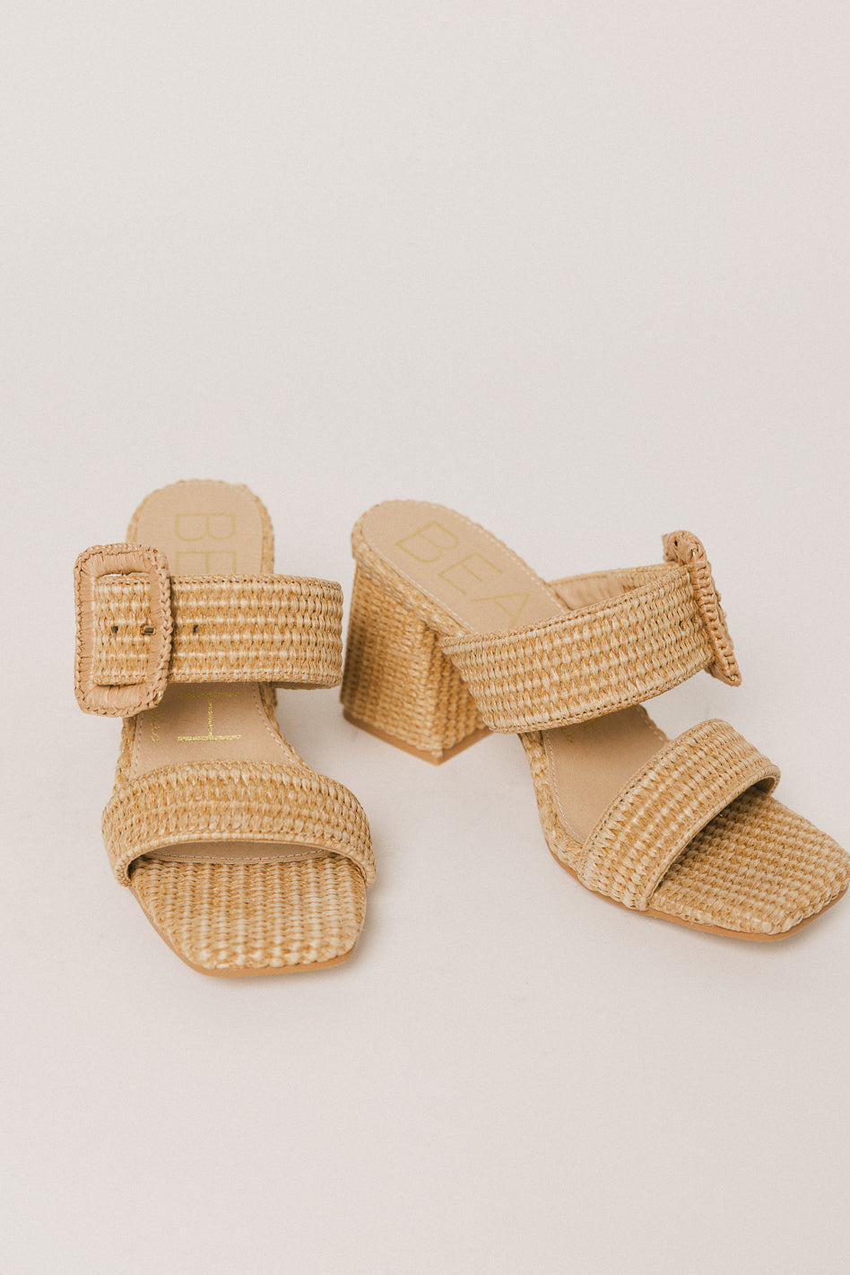 Corey Raffia Heel - FINAL SALE