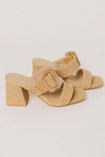 Corey Raffia Heel - FINAL SALE