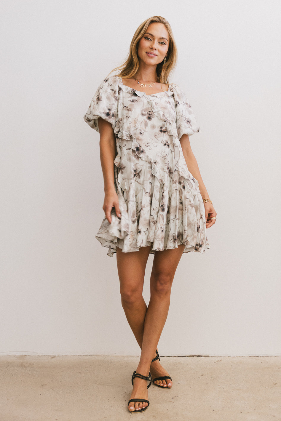 Florence Ruffled Mini Dress - FINAL SALE