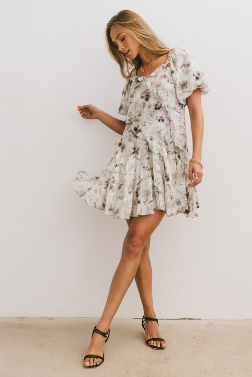 Florence Ruffled Mini Dress - FINAL SALE