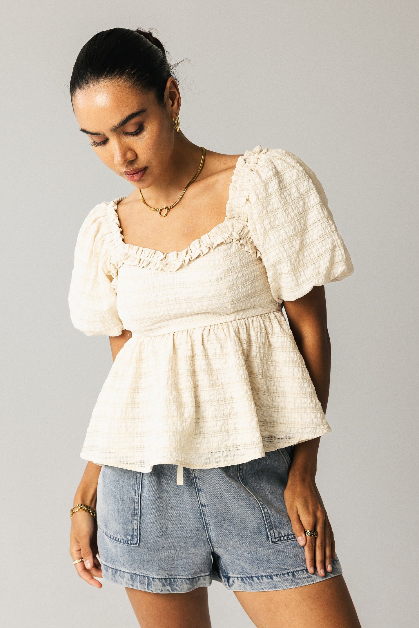Carmen Denim Shorts - FINAL SALE