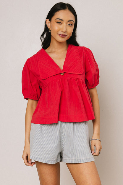 Asha Collared Blouse