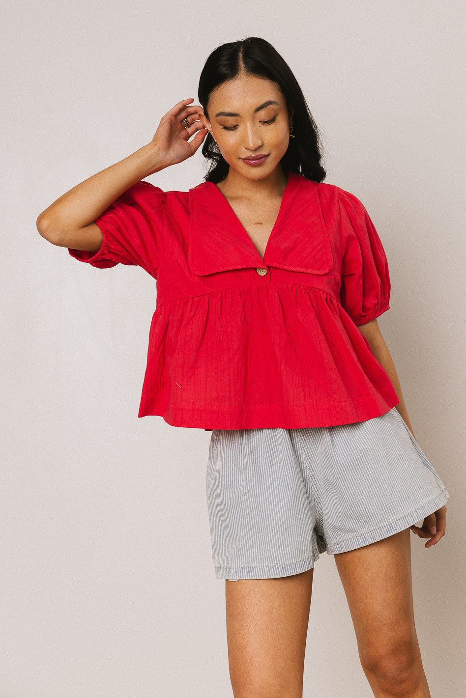 Asha Collared Blouse