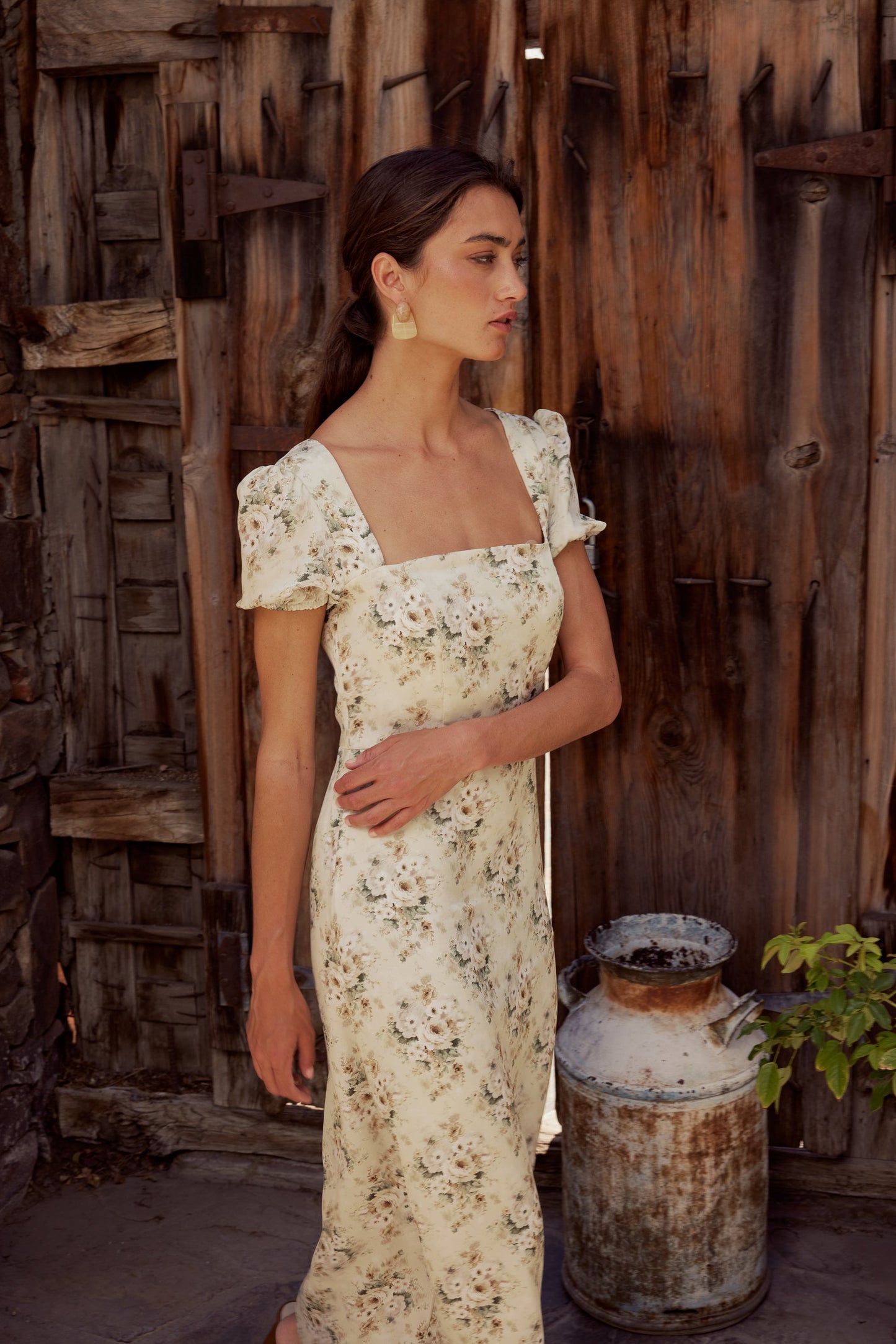 Ayden Floral Midi Dress - FINAL SALE