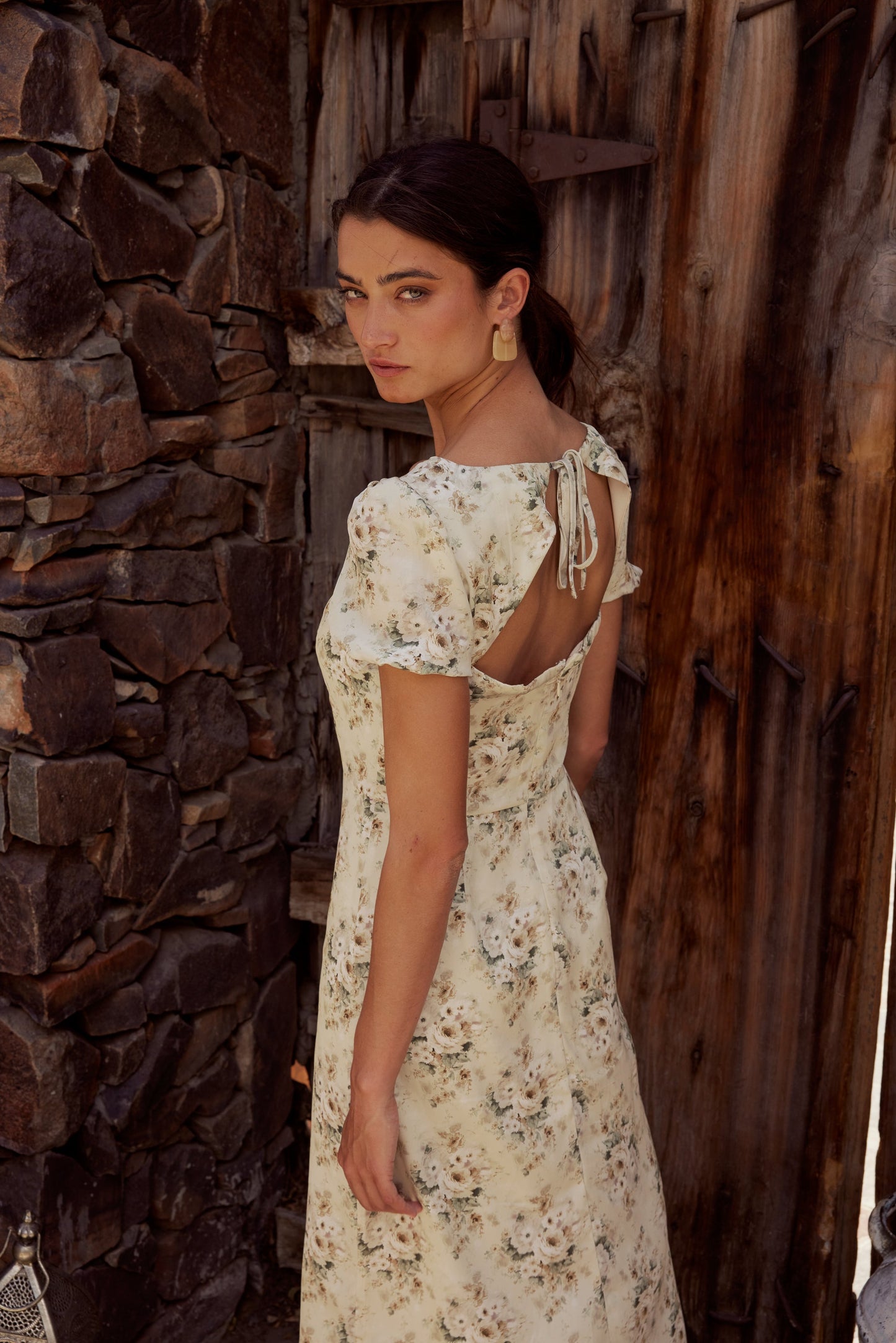 Ayden Floral Midi Dress - FINAL SALE