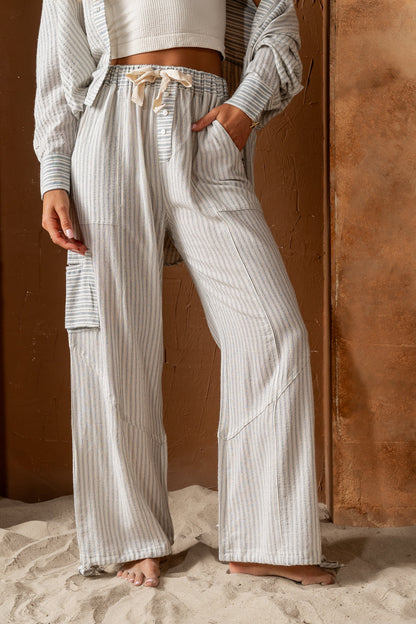 Diana Striped Joggers - FINAL SALE