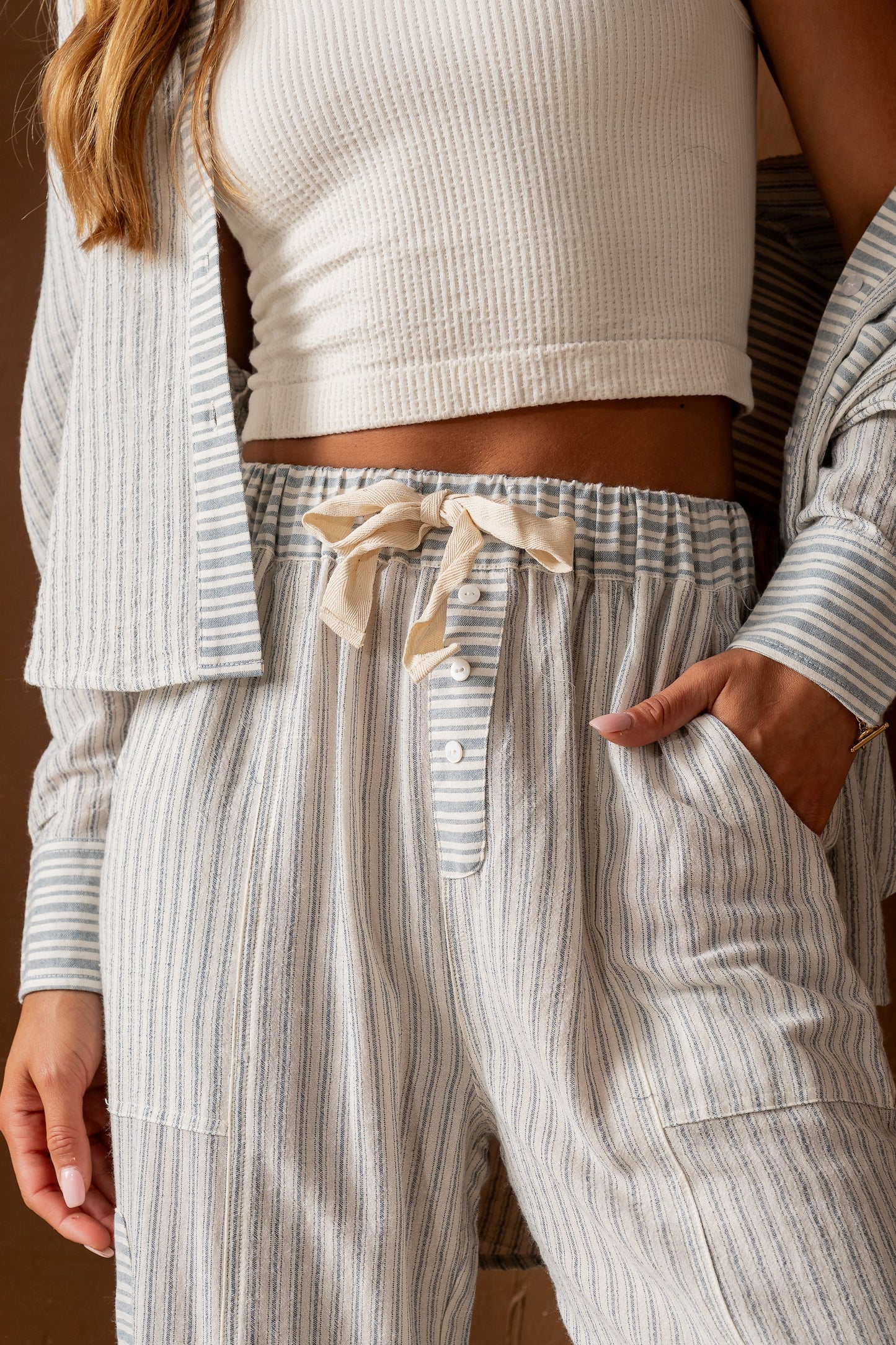 Diana Striped Joggers - FINAL SALE