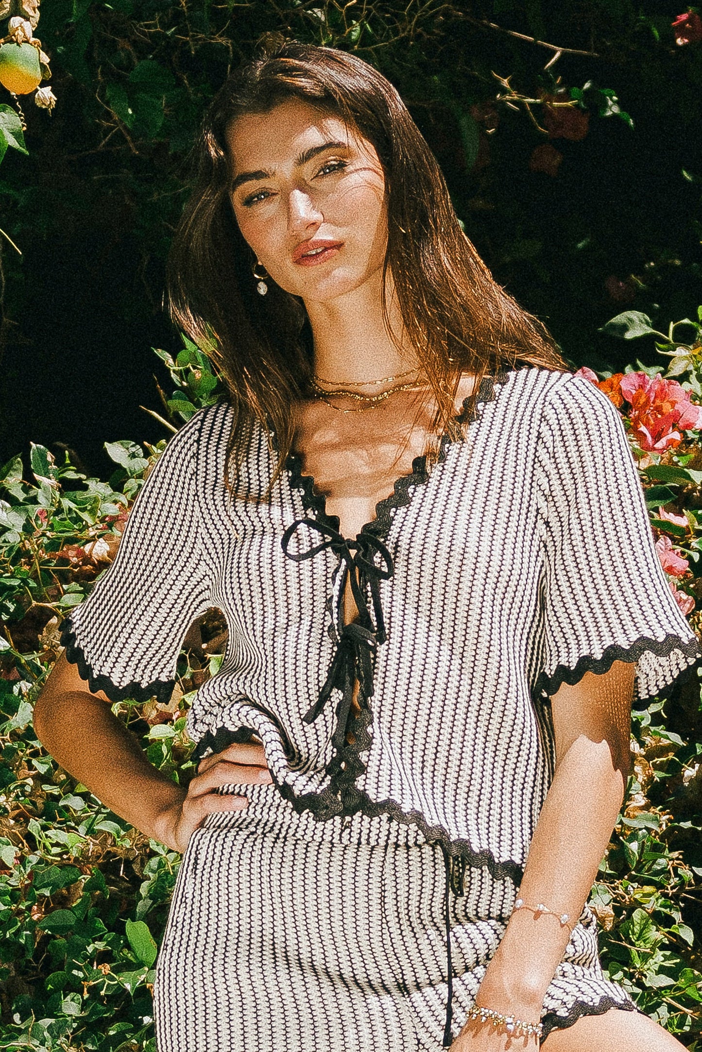 Estella Scalloped Top - FINAL SALE