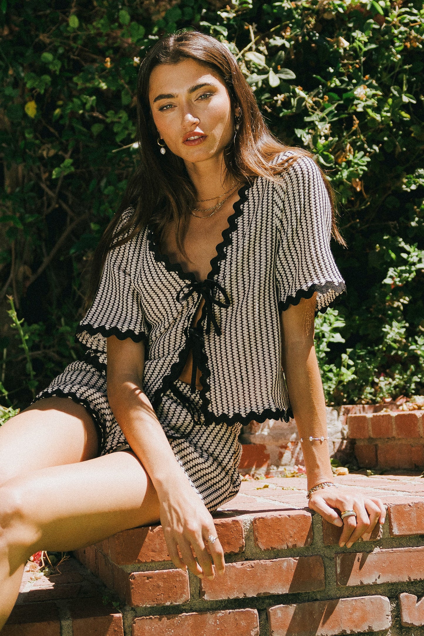 Estella Scalloped Top - FINAL SALE