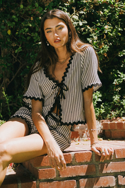 Estella Scalloped Top - FINAL SALE