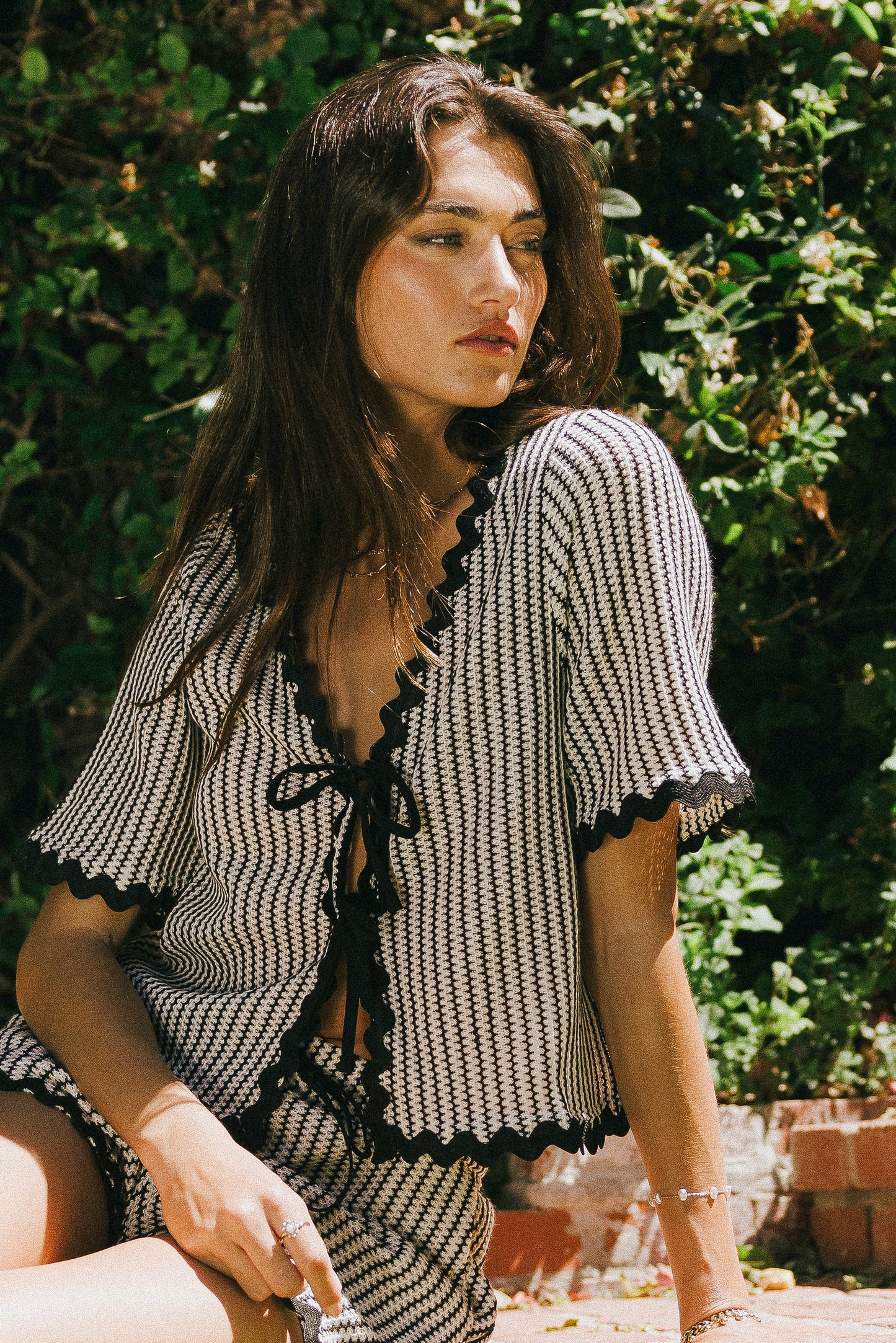 Estella Scalloped Top - FINAL SALE