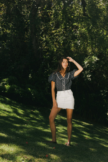 Anna Denim Mini Skirt - FINAL SALE