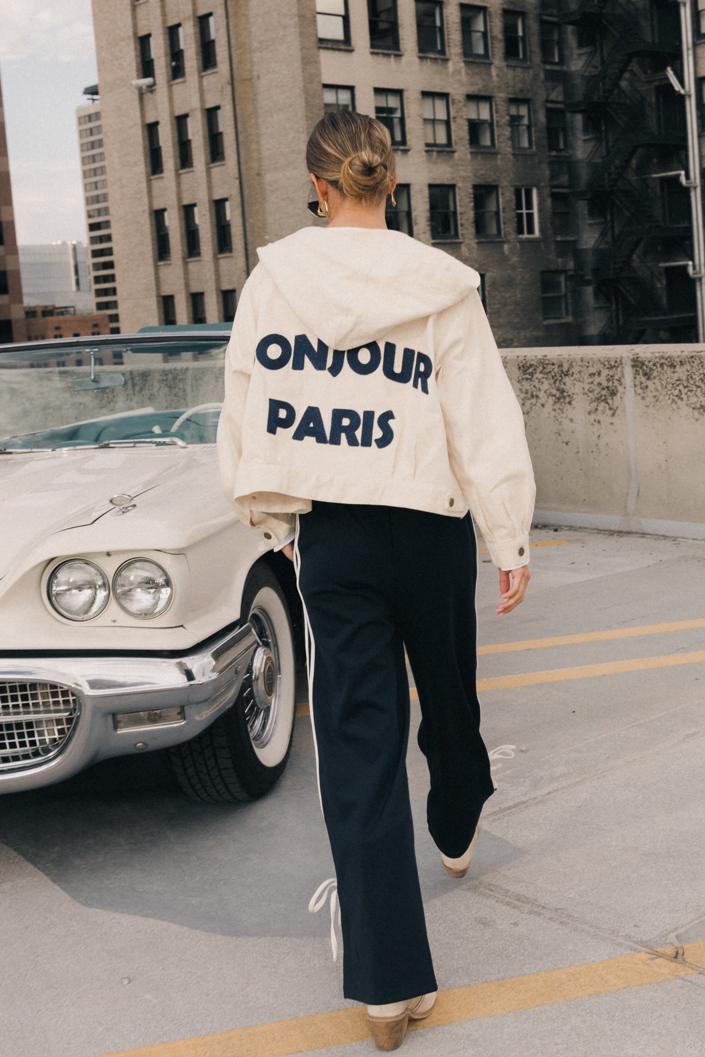 Astrid Track Pants in Navy - FINAL SALE