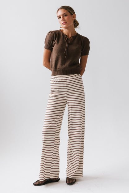 Colby Striped Wide Leg Pants - FINAL SALE